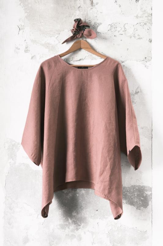 SL-LINEN-TOP-PINK