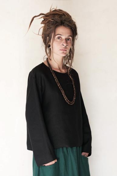 LONGSLEEVE LNIANY - CZARNY